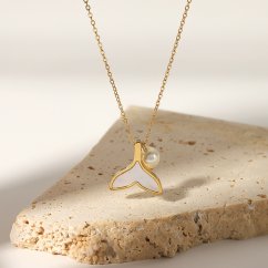 Tale - náhrdelník s príveskom chvosta veľryby