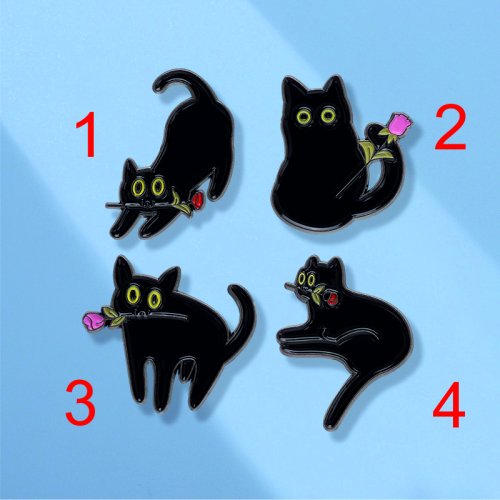 Mačičky - brošne - Brošňa typ: Brošňa typ 2