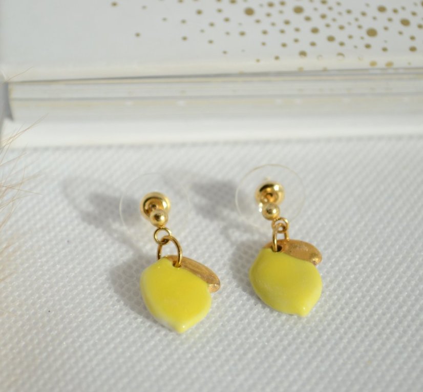 Citróniky - porcelánové šperky