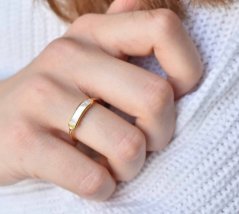 Titánový prsteň - Touch