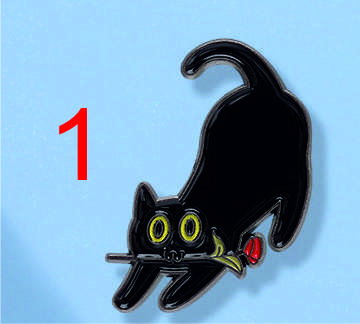 Mačičky - brošne - Brošňa typ: Brošňa typ 1