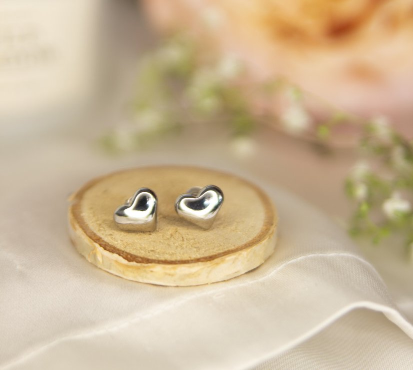 Náušnice HERO OF PURITY strieborné