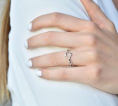 Tree - dámsky strieborný 925 prsteň