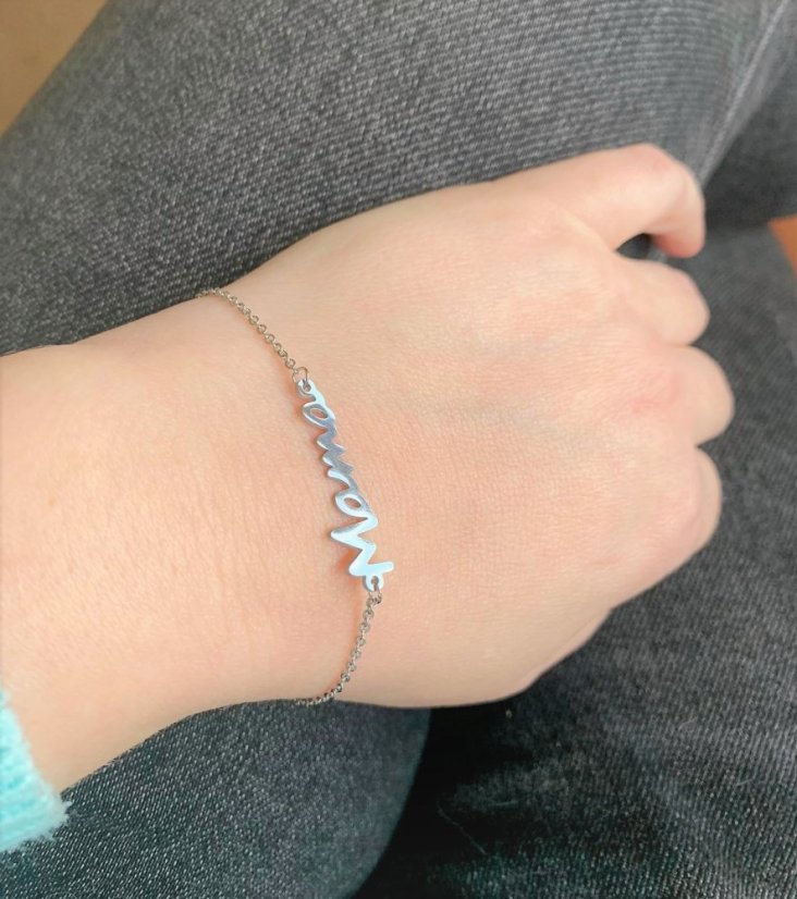 Titánový náramok - MAMA - Farba: Mama náramok zlatý