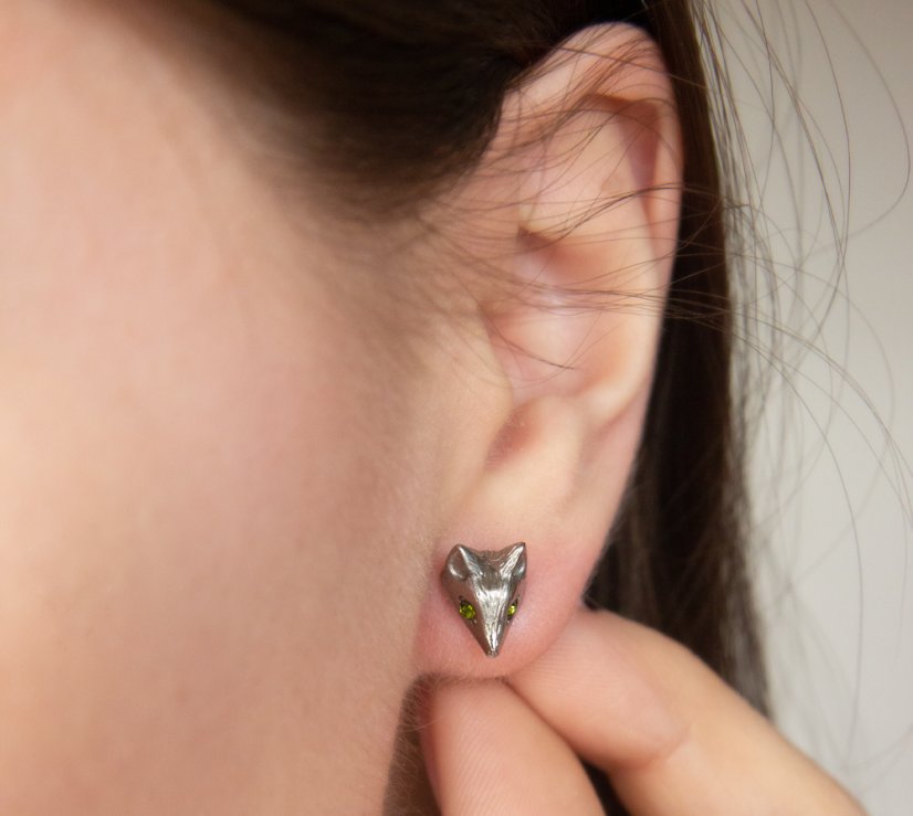 Náušnice líšky