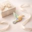 Kolibrík - ručne vyrobená porcelánová brošňa