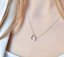 Simply Love - dámsky strieborný náhrdelník so srdiečkom - Farba: Strieborný náhrdelník