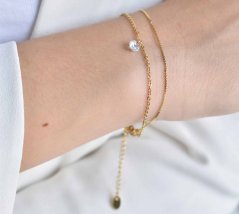 Titánový dvojitý náramok - Glow