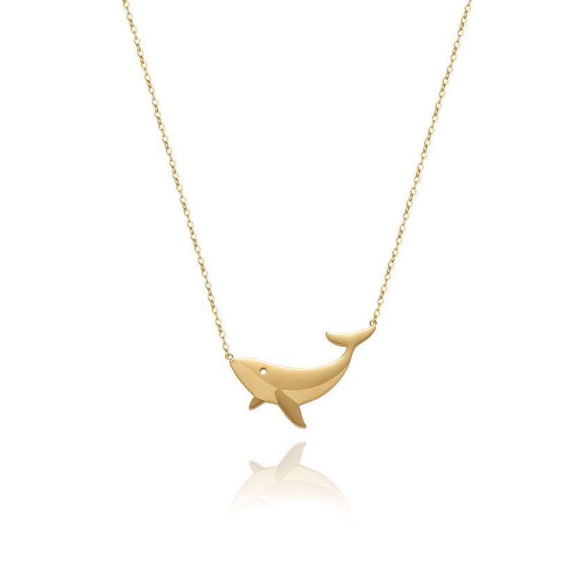 Whale - náhrdelník s veľrybou