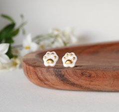 Labky - porcelánové puzetky - biele