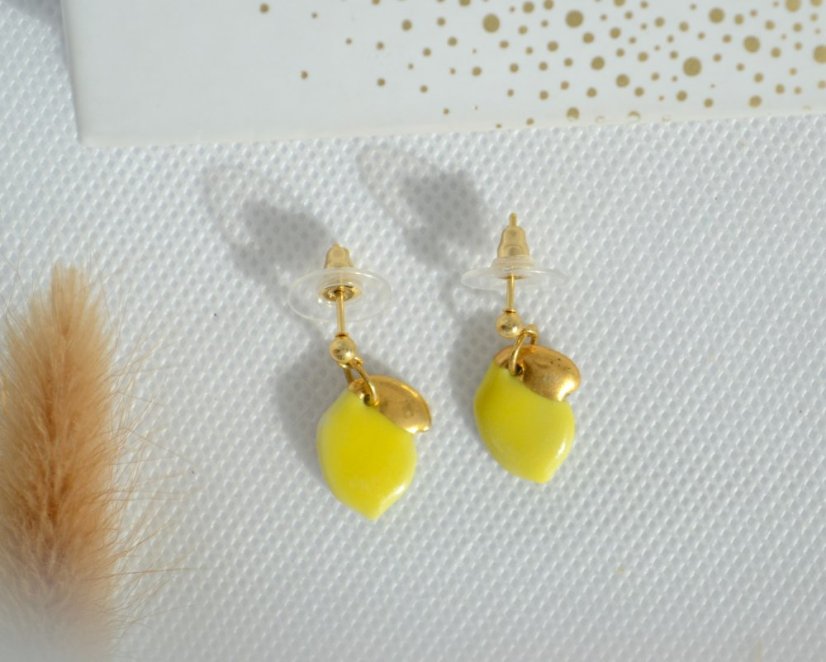 Citróniky - porcelánové šperky