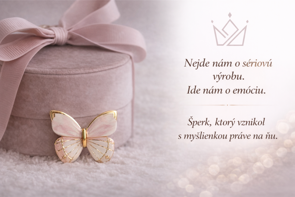 Šperky z porcelánu sú originálne