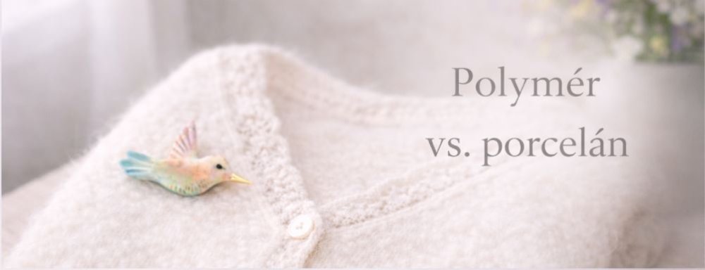 Porovnanie porcelánových a polymérových šperkov